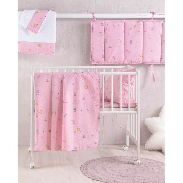 Σετ Σεντόνια Κούνιας 3 Τεμαχίων Rythmos Venus...