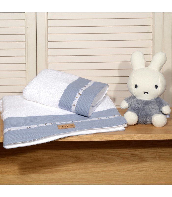 Σετ Βρεφικές Πετσέτες 2 Τεμαχίων Oliver Baby Des 401