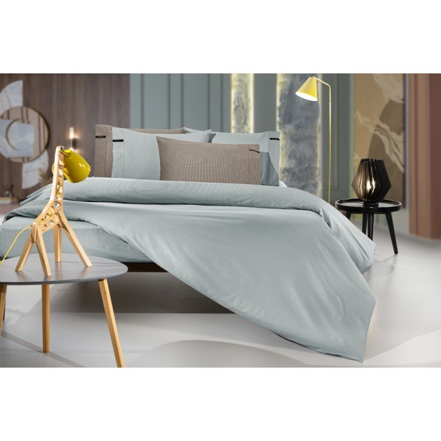 Σεντόνι Ημίδιπλο Guy Laroche Minimal Azul 180x270