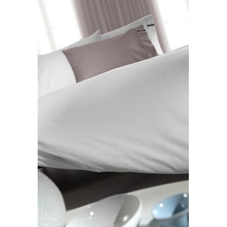 Σεντόνι Ημίδιπλο με Λάστιχο Guy Laroche Minimal Silver 120x200+35