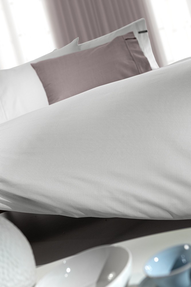 Σεντόνι Ημίδιπλο Guy Laroche Minimal Silver 180x270