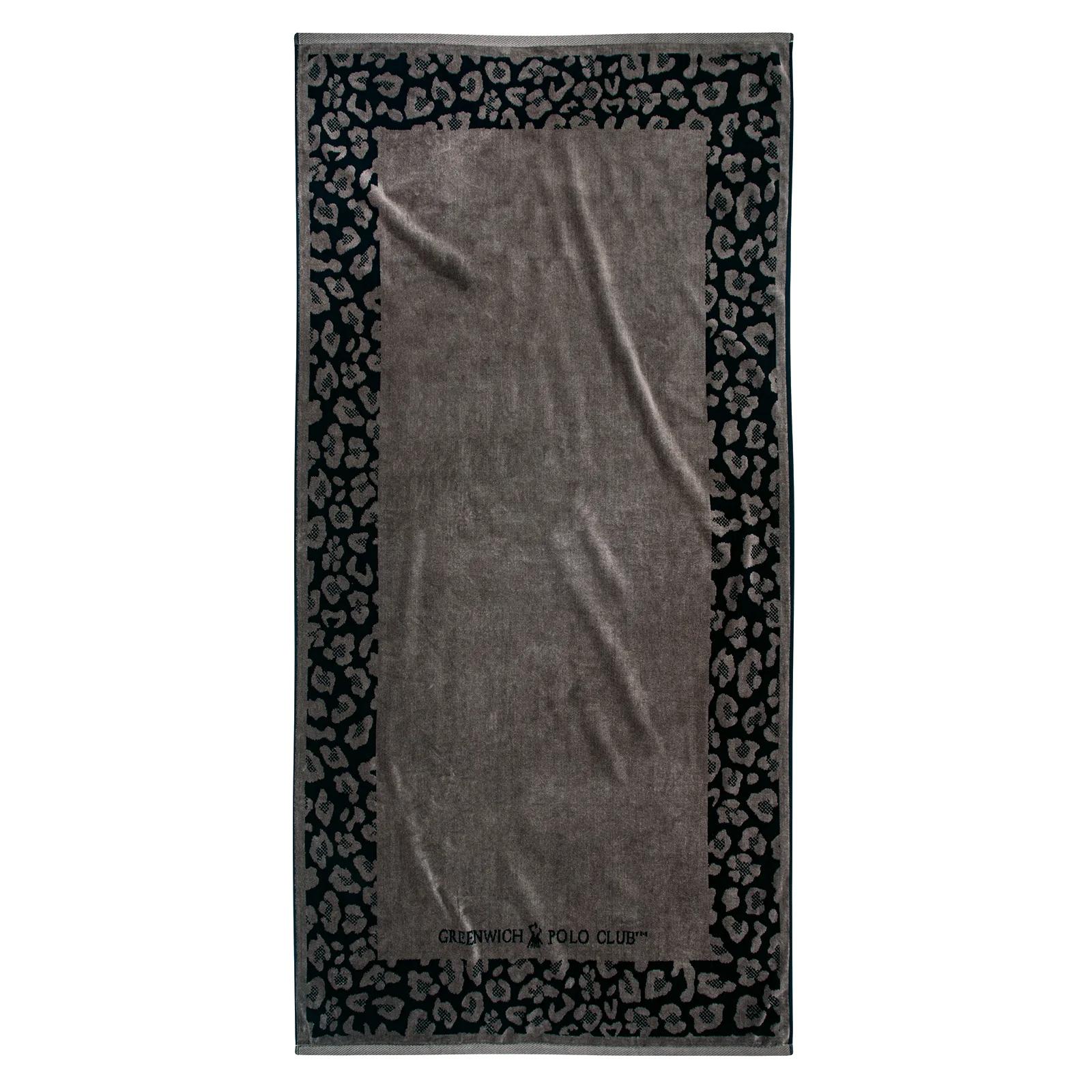 Πετσέτα Θαλάσσης Greenwich Polo Club 90x180 3862 Καφέ- Σπαγγί