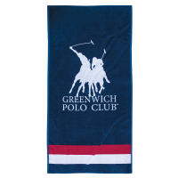 Πετσέτα Θαλάσσης Greenwich Polo Club 90x180 3866 Κόκκινο-...