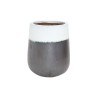 Βάζο Ανθρακί Λευκό (54x54x65) Soulworks 0440063