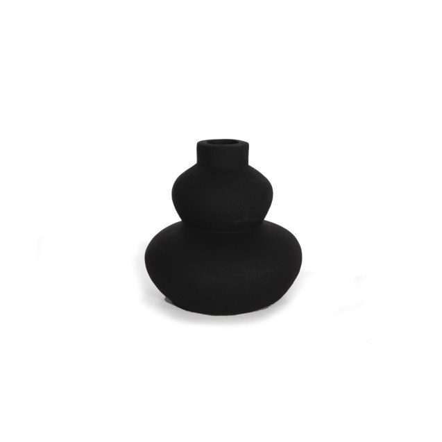 Διακοσμητικό Βάζο Paeon Black (20.5x19)...