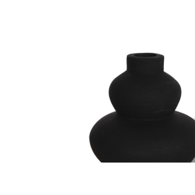 Διακοσμητικό Βάζο Paeon Black (20.5x19)...