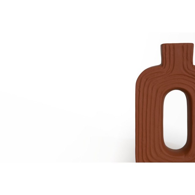 Διακοσμητικό Βάζο Leda Teracotta (20.5x7.5x36)...