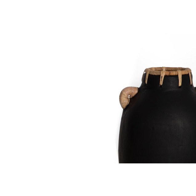 Διακοσμητικό Βάζο Usiris Black (21x35)...