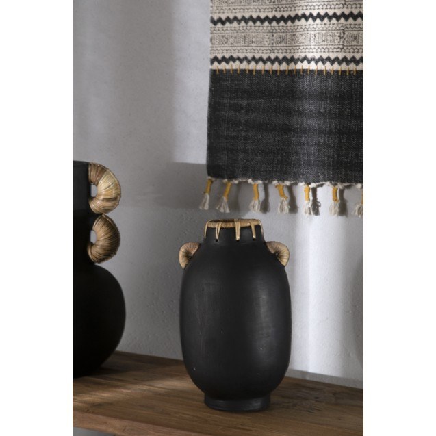 Διακοσμητικό Βάζο Usiris Black (21x35)...