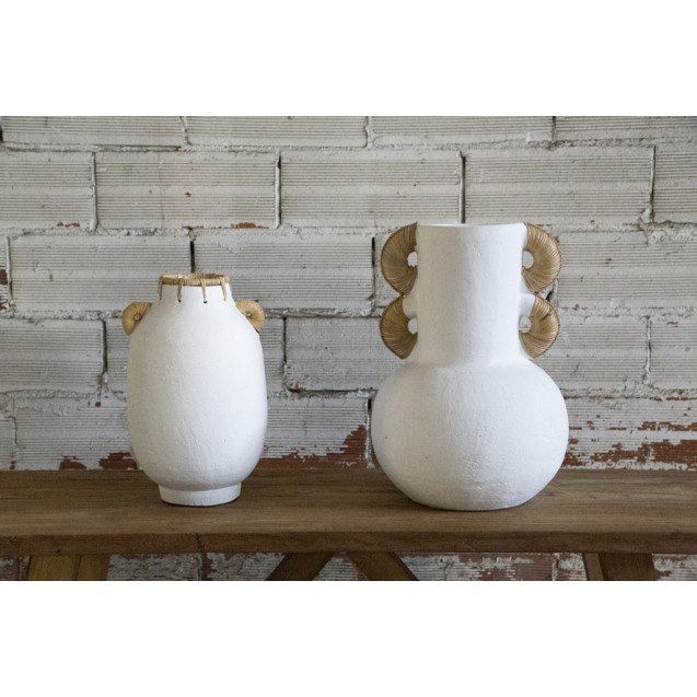 Διακοσμητικό Βάζο Usiris White (21x35)...