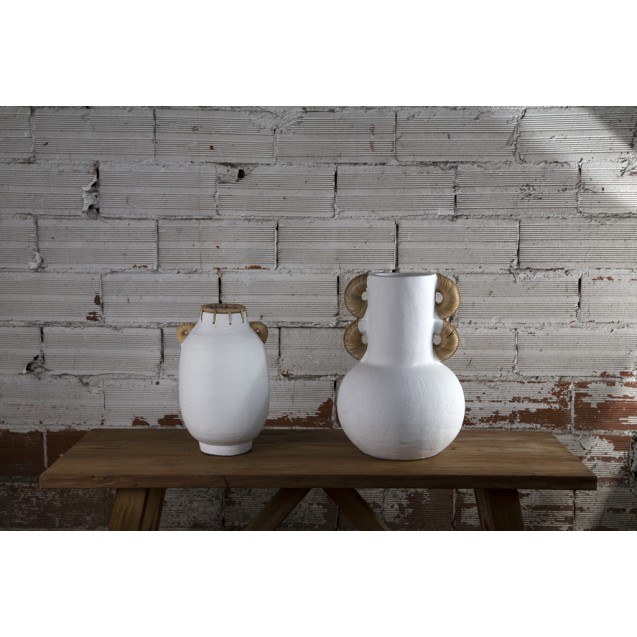 Διακοσμητικό Βάζο Kore White (30x43) Soulworks...