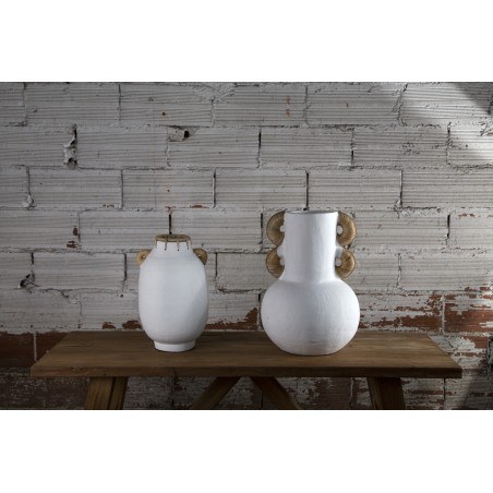 Διακοσμητικό Βάζο Kore White (30x43) Soulworks 0750017