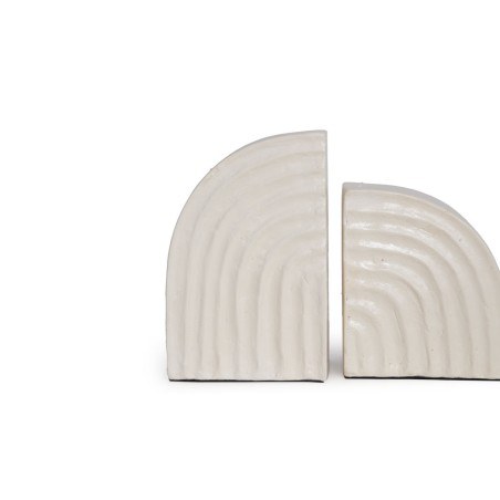 Διακοσμητικό Book End White (14x9x22) Soulworks 0750022