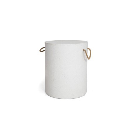 Σκαμπό Mauro Terazzo White (35x35x44) Soulworks 0800012