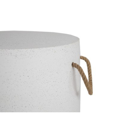 Σκαμπό Mauro Terazzo White (35x35x44) Soulworks 0800012