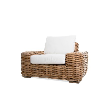 Καναπές Μονοθέσιος Cirebon Natural (80x115x70) Soulworks 0100052