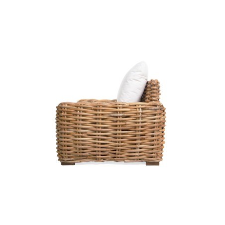 Καναπές Μονοθέσιος Cirebon Natural (80x115x70) Soulworks 0100052