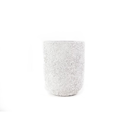 Διακοσμητικό βάζο Siso Gel Coral White (35x35x45) GRC Soulworks 0630016