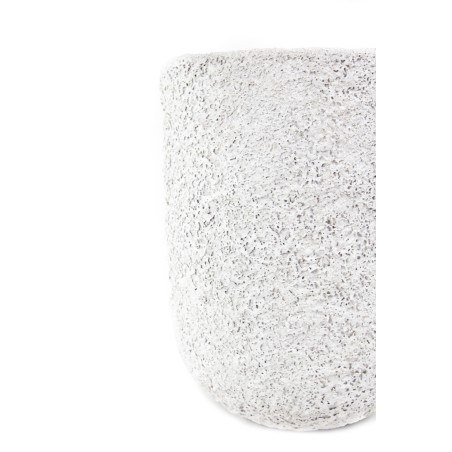 Διακοσμητικό βάζο Siso Gel Coral White (35x35x45) GRC Soulworks 0630016