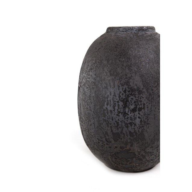 Κεραμικό Διακοσμητικό Βάζο Siso Nic Black Spot...