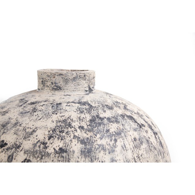 Διακοσμητικό Βάζο Zam Pit Cream (70x70x130) GRC...