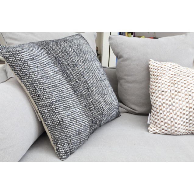 Διακοσμητικό μαξιλάρι Meren Grey/Black (50x50)...