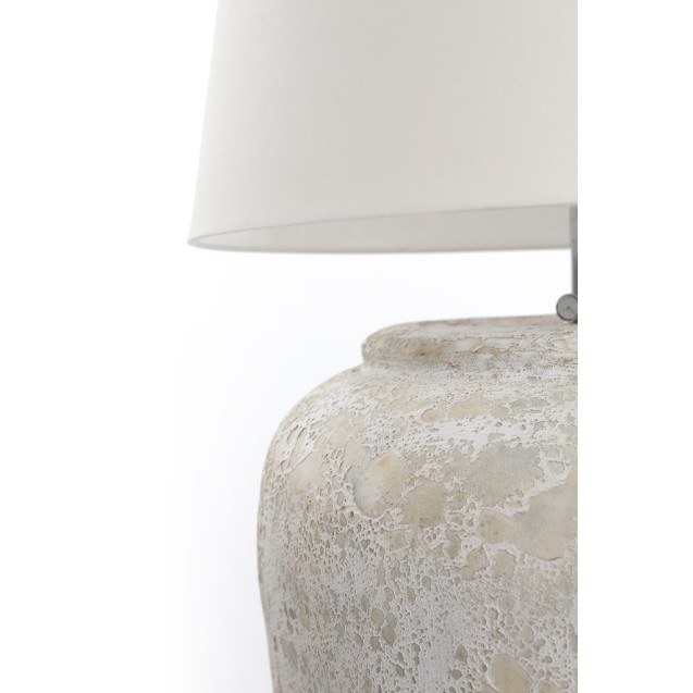 Κεραμικό Επιτραπέζιο Φωτιστικό Zimp White...