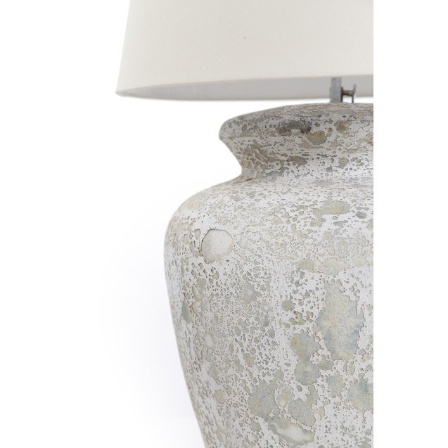 Κεραμικό Επιτραπέζιο Φωτιστικό Zimp White...