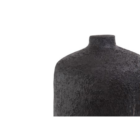 Κεραμικό Διακοσμητικό βάζο Siso Ban Black Spot Gray Medium (20x20x32) Soulworks 0630073