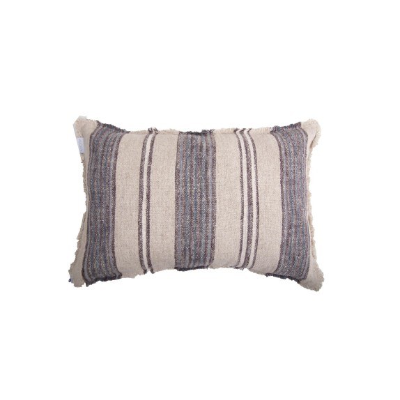 Διακοσμητική Μαξιλαροθήκη Navy Blue/Natural (40x60)...