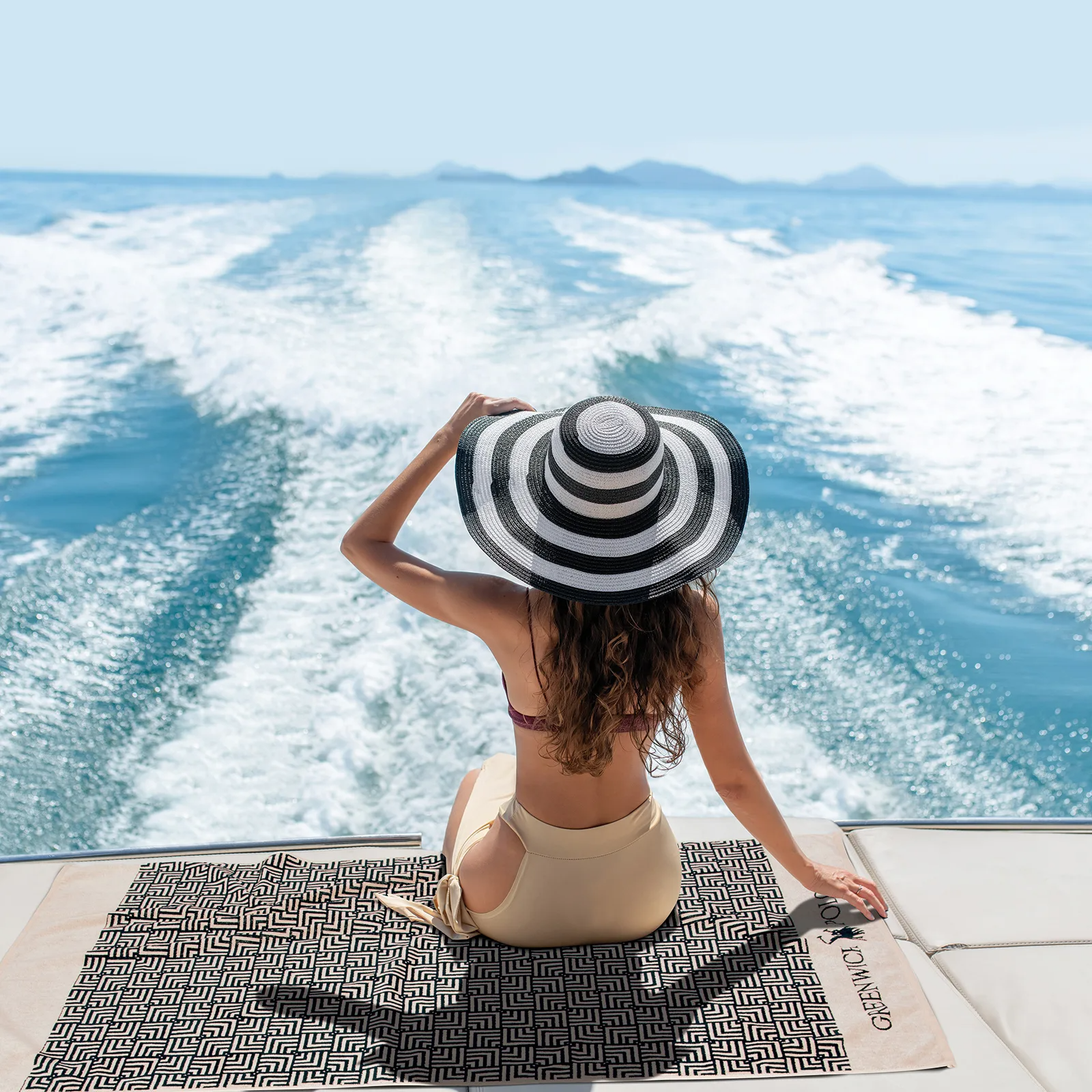 Πετσέτα Θαλάσσης Greenwich Polo Club 3732 90x170