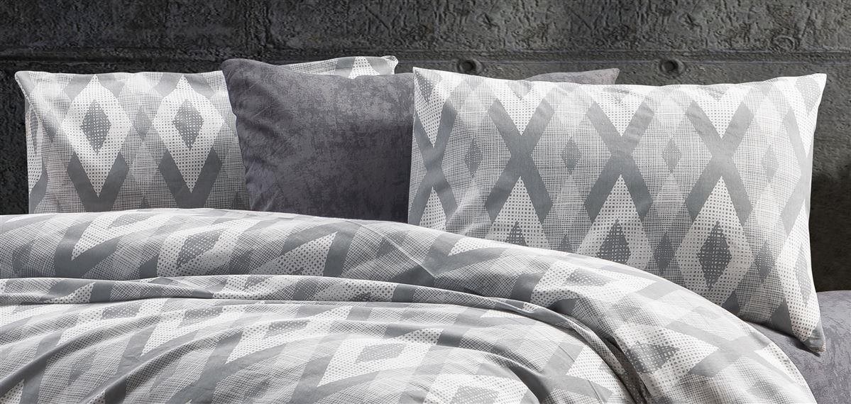 Μαξιλαροθήκη Dimcol Ευδοξία 480 50X70 Grey