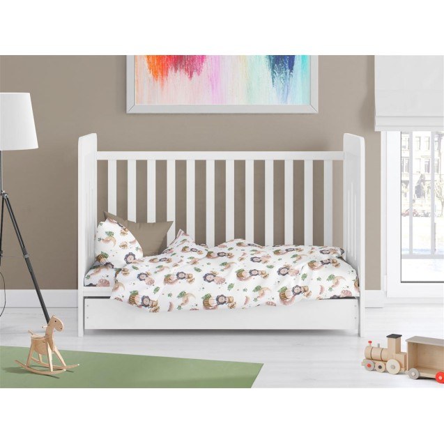 Πάπλωμα Κούνιας Dimcol Lion 532 120X160 Beige