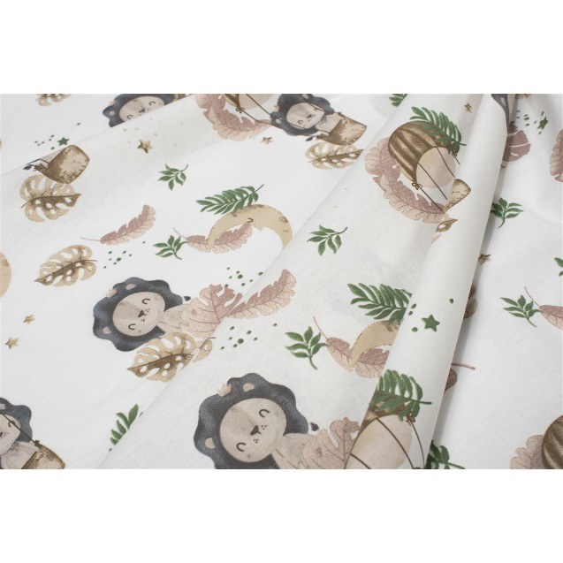 Σεντόνι Λίκνου Dimcol Lion 532 80X110 Beige