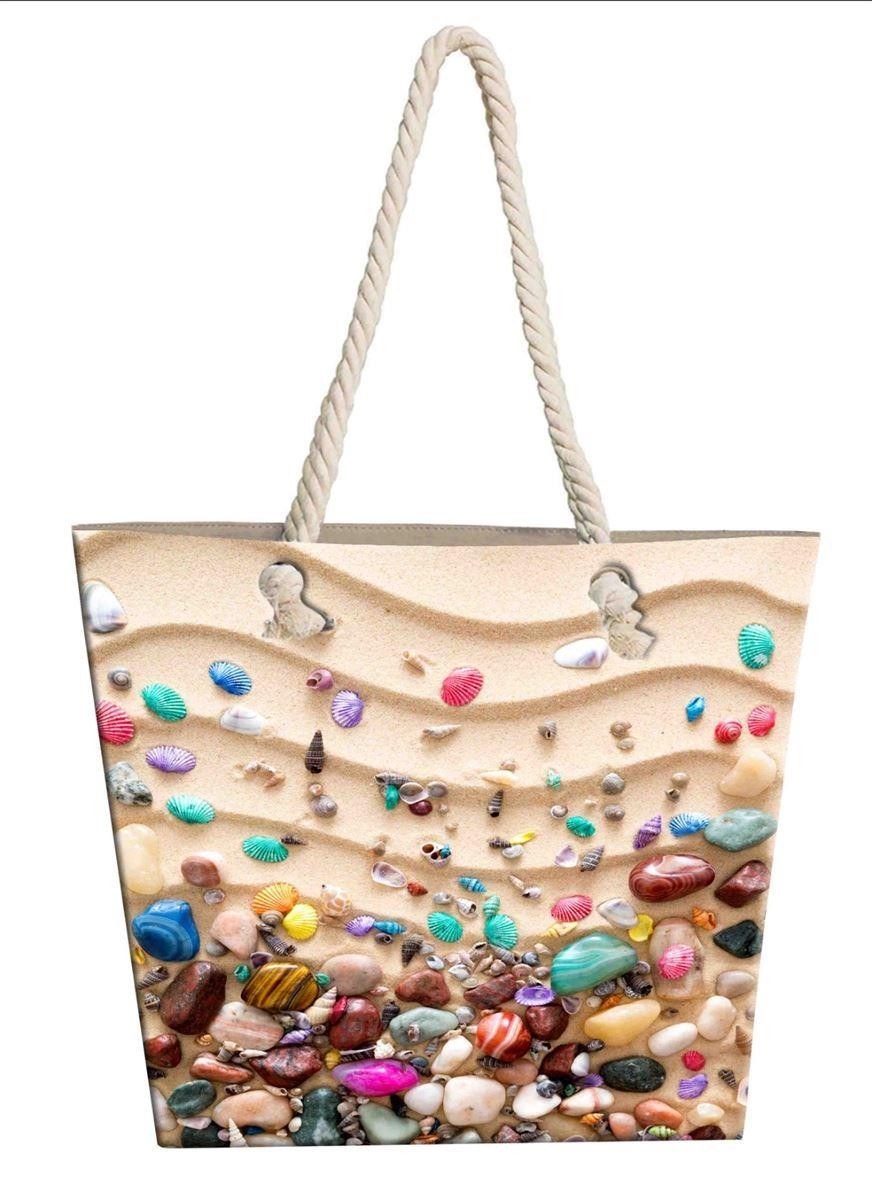 Τσάντα Θαλάσσης Dimcol Pebbles 15 40X45 Digital Print