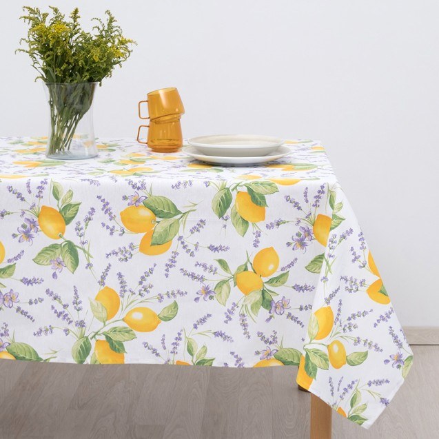 Τραπεζομάντηλο Dimeco 140x300 Lemon