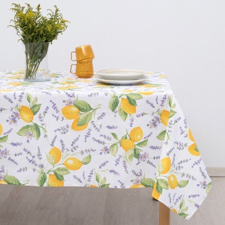 Μαξιλαροθήκη Διακόσμησης Dimeco Διπλής Όψης 45x45 Lemon