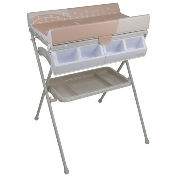 Μπανιέρα-Αλλαξιέρα Bebe Stars Coolness Leaf Mocha 15-182