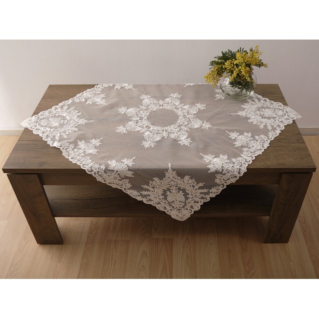 Σετ Σεμέν/Πετσετάκια 3Τμχ Dimeco 068 Ivory