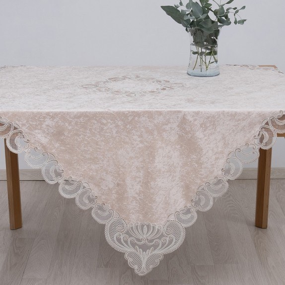 Dimeco Καρέ 100x100 2138 Beige