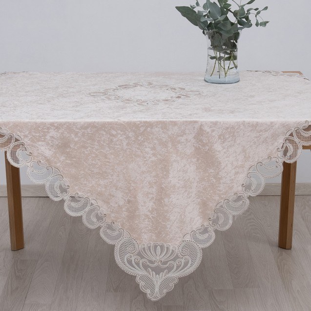 Dimeco Καρέ 100x100 2138 Beige