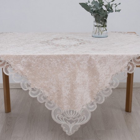 Dimeco Καρέ 100x100 2138 Beige