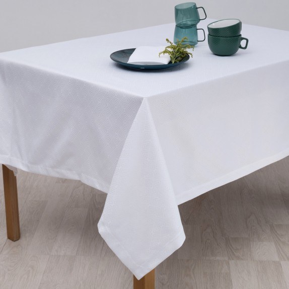 Τραπεζομάντηλο Dimeco 150x300 5274 White