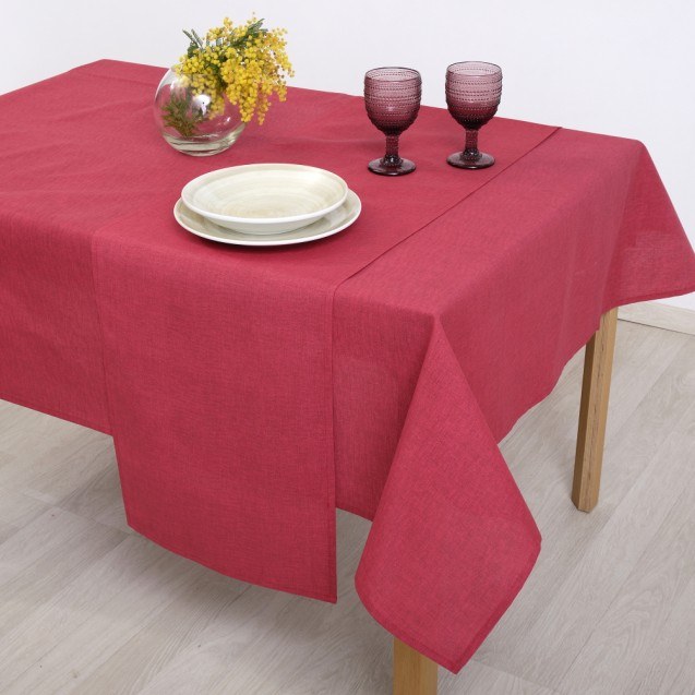 Τραπεζομάντηλο Dimeco 140x300 5403 Red
