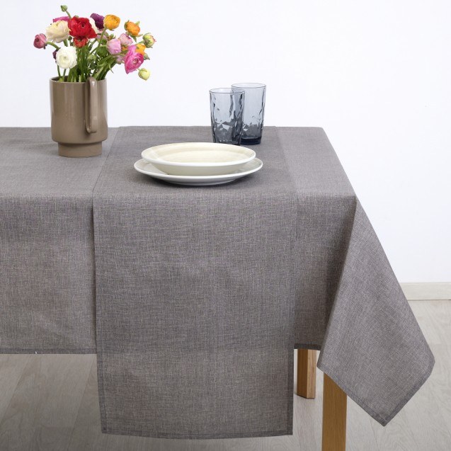Τραπεζομάντηλο Dimeco 140x300 5403 Grey