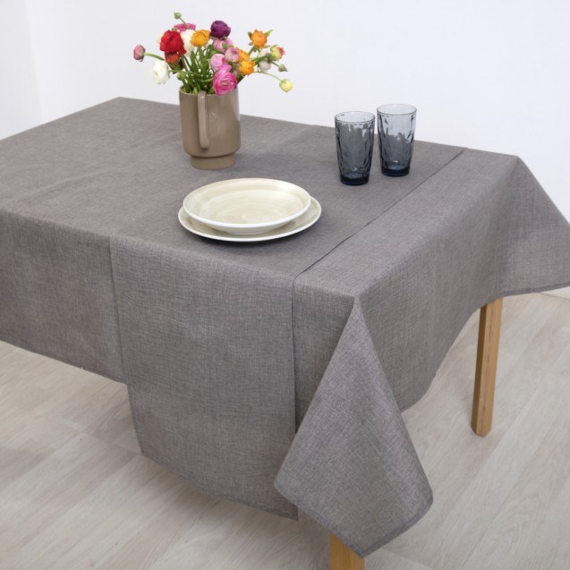 Τραπεζομάντηλο Dimeco 140x300 5403 Grey