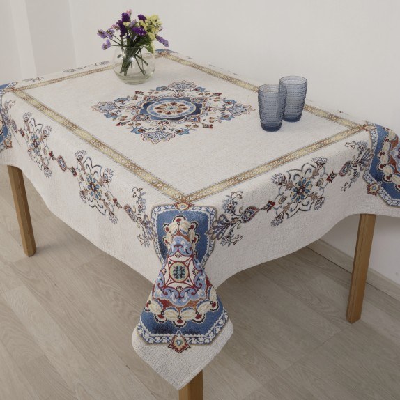 Τραπεζομάντηλο Dimeco 140x220 Morena Blue