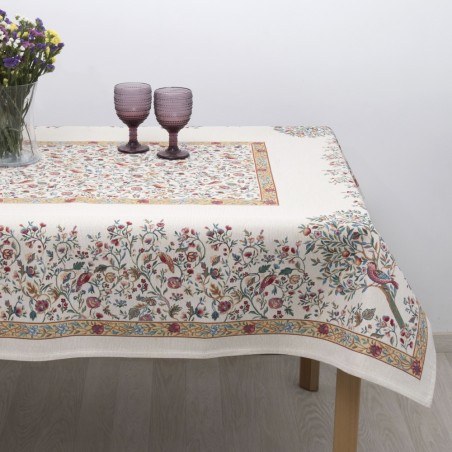 Τραπεζομάντηλο Dimeco 140x140 Alina Beige