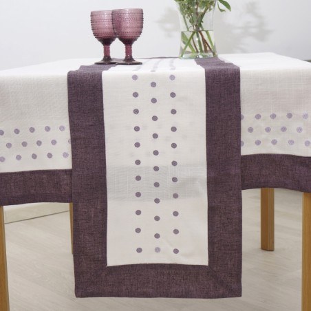 Τραπεζομάντηλο Dimeco 140x180 15230 Purple