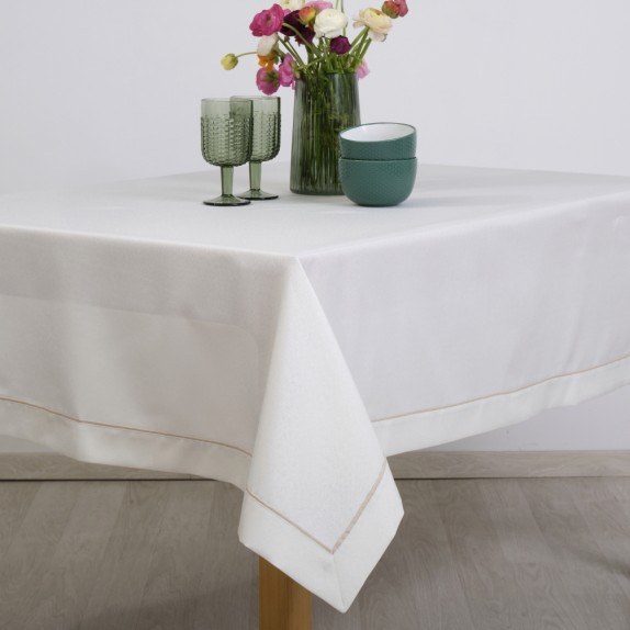 Τραπεζομάντηλο Dimeco 165x320 3917 Ecru